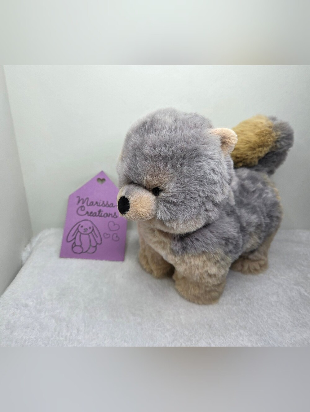 NWOT/EUC Customized Jellycat Daphne Pomeranian "Libby"